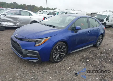 2020 Toyota Corolla Se from USA, damaged, VIN JTDS4RCEXLJ044126